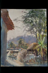 Wioska Kawardha z krowami, 2013